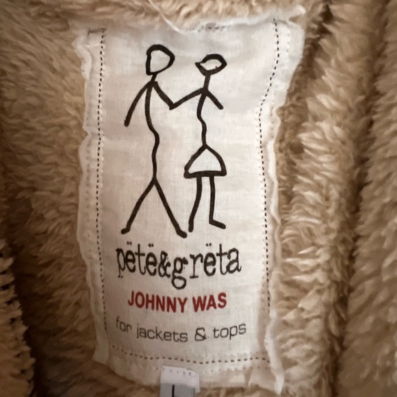 Vintage Johnny Was Pete-Greta Brown & Beige Jacket - Picture 2 of 4
